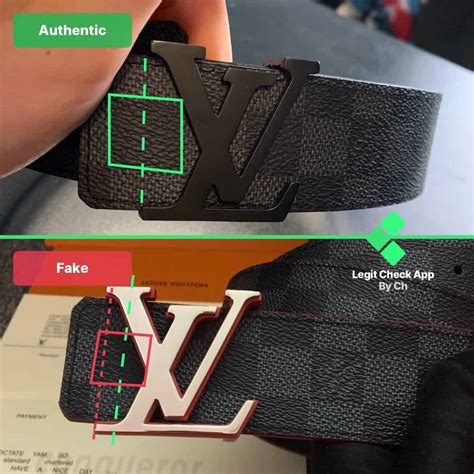 how to spot a fake supreme louis vuitton belt|real louis vuitton damier belt.